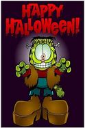 Image result for Garfield Halloween