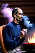 Image result for Steve Jobs Smoking