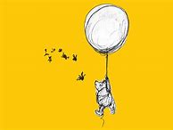Image result for Original Winnie the Pooh Holding Balloon