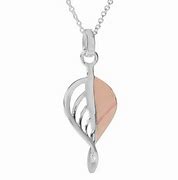 Image result for Sterling Silver Leaf Necklace