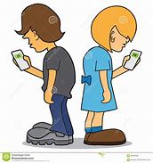 Image result for Cartoon Reading Phone
