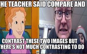 Image result for Compare the Two Meme
