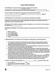 Image result for Lawn Maintenance Contract Agreement