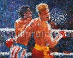 Image result for Rocky Fights Apollo Creed