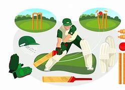 Image result for Images of People Playing Cricket