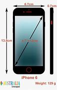 Image result for iPhone 6s Measurements