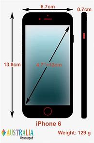 Image result for Apple 6s Screen Size
