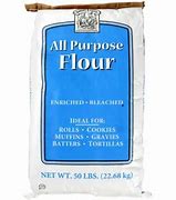 Image result for 50 Lb Flour Bag