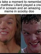 Image result for Matthew Lillard Scream Meme