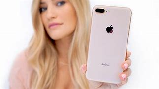 Image result for iPhone 8 Plus Gold in Hand