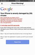 Image result for iPhone Google Virus