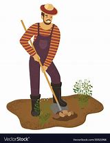 Image result for Digging Garden Clip Art