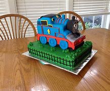 Image result for Thomas Train Cake Template
