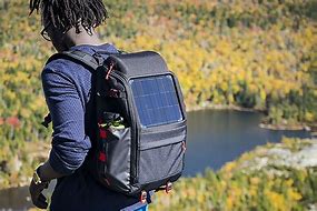 Image result for Solar Powered Backpack