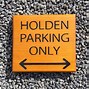 Image result for Reverse Parking Only Sign