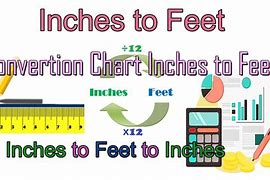 Image result for Inches to Feet Formula