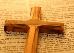 Image result for Cross On Bible