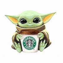 Image result for Baby Yoda Holding Coffee Cup Memes