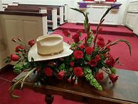 Image result for Cowboy Funeral Flower Arrangements