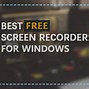 Image result for Download Free Desktop Screen Recorder