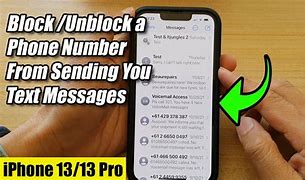 Image result for How to Block a Number On iPhone