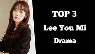 Image result for Lee You MI Dramas