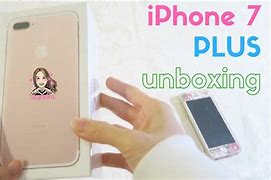 Image result for iPhone 7 Plus Rose Gold Unboxing