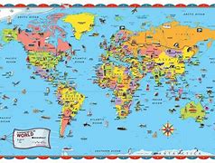 Image result for Detailed World Map Printable