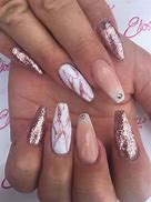 Image result for Nails Fall Colors Rose Gold