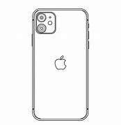 Image result for iPhone 11 Silver Outline