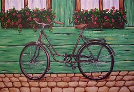 Image result for Bicycle Art Paintings