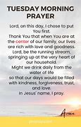 Image result for Tuesday Work Prayer