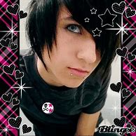 Image result for Emo Boy and Emo Girl Wolfcut