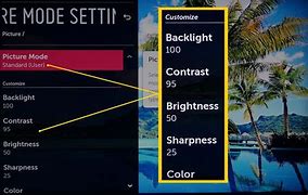 Image result for LG Smart TV Colour Settings