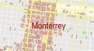 Image result for Monterrey Mexico City Map