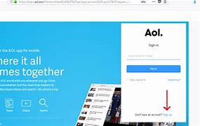 Image result for AOL Mail Home Page