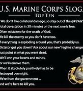 Image result for Marine Corps Moto Do You Want to Live Forever