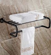 Image result for Wall Mount Towel Rack Oil Rubbed Bronze