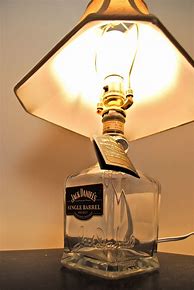 Image result for Liquor Bottle Black Pipe Lamp