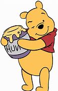 Image result for Winnie the Pooh Holding Honey Drawing
