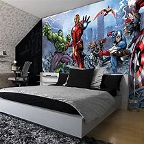 Image result for Superhero Bedroom Wallpaper