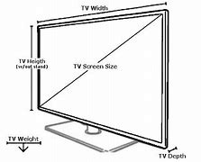 Image result for Samsung TV Dimensions 70