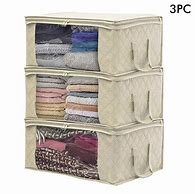 Image result for Foldable Clothes Storage Bag Organizer Dual Access Magnetic Bins