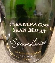 Image result for Jean Milan Champagne Cuvee Symphorine Blanc Blancs Brut