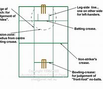 Image result for Cricket Court Diagram
