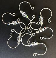 Image result for Silver Ornament Hooks