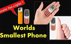 Image result for World's Smallest Cell Phone