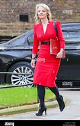 Image result for Liz Truss Red Dress