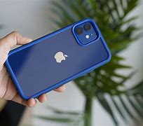 Image result for Black iPhone 13 in Blue Case