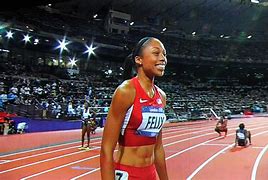 Image result for Allyson Felix Track